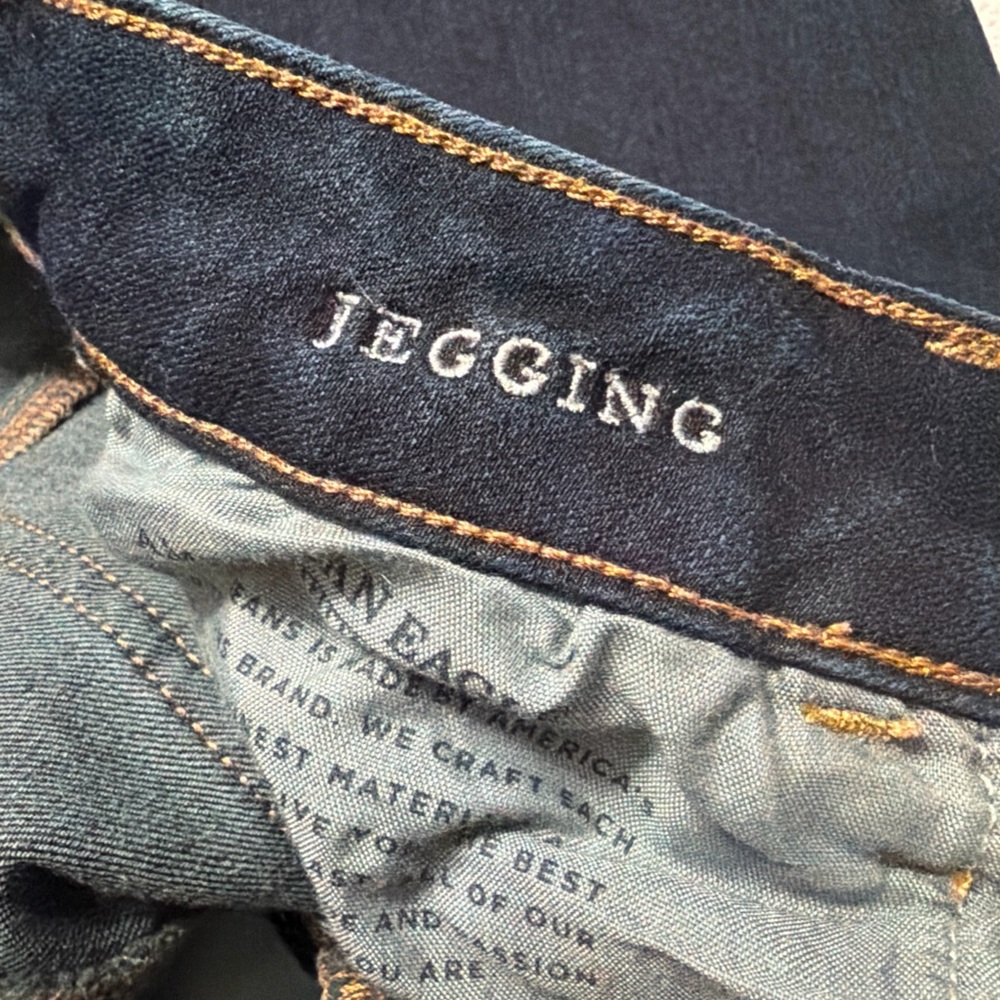 American Eagle Outfitters Women's Dark Blue Jeans Super Stretch Jegging Size 0 - Picture 6 of 7